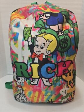 Richie Rich Book Bag Limited Edition X Reason Canvas Straps